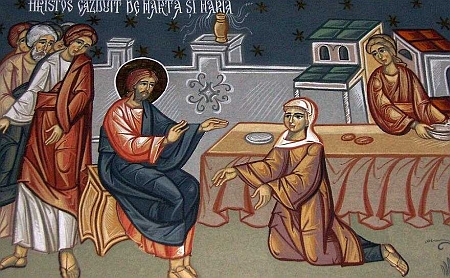 Sfintele Marta si Maria - Surorile lui Lazar