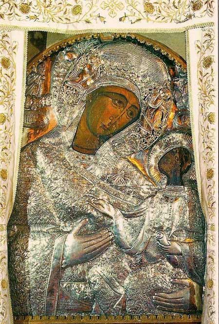 Icoana Maicii Domnului - Manastirea Dintr-un Lemn