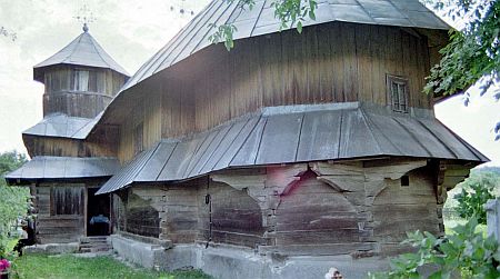 Biserica unica din Corjauti - Adormirea Maicii Domnului