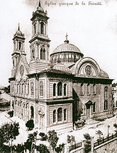 Biserica Sfanta Treime din Taxim, Grecia (model)