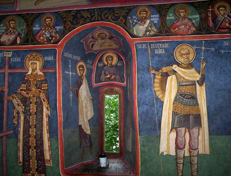 Schitul Cioclovina de Sus - fresca cea noua