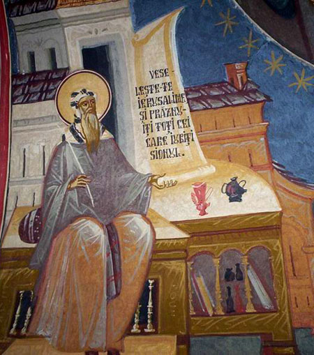 Schitul Cioclovina de Sus - sfant imnograf