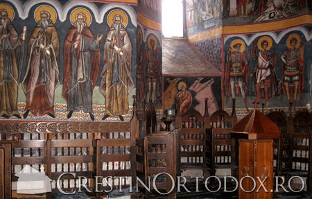 Manastirea Moldovita - absida stanga