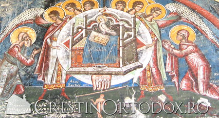 Manastirea Moldovita - Tronul Etimasiei