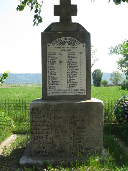 Monumentul Eroilor din Domnesti