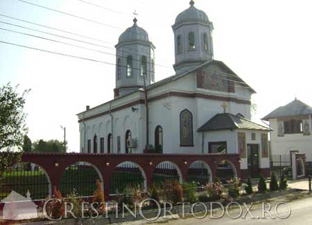 Biserica din Sintesti - Adormirea Maicii Domnului