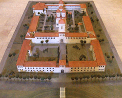 Manastirea Vacaresti - macheta reconstituita