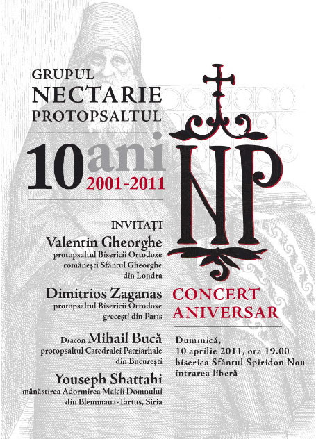 Concert aniversar al Grupul psaltic Nectarie Protopsaltul