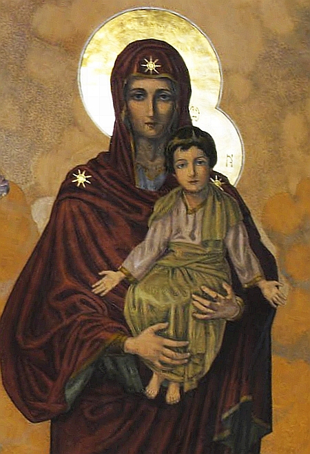 Iisus Hristos in zeghe - Icoana parintelui Arsenie Boca