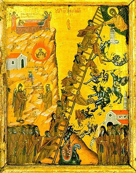 Scara Raiului, in iconografie CrestinOrtodox.ro