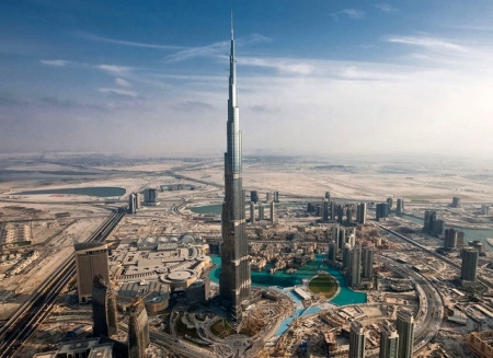 Burj Khalifa din Dubai - Emiratele Arabe Unite