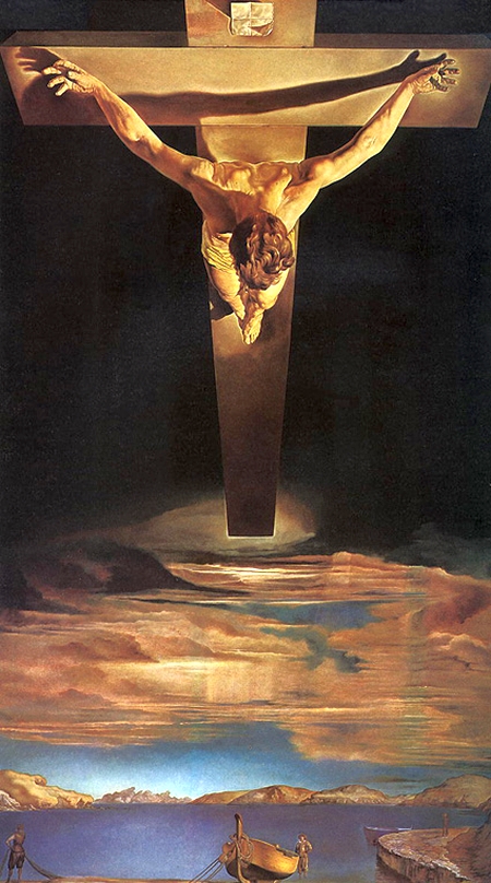 Salvador Dali - Rastignirea - Sfantul Ioan al Crucii