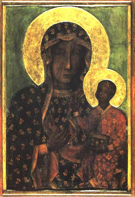 Manastirea Jasna Gora - Icoana Maicii Domnului