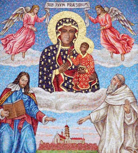 Manastirea Jasna Gora - Icoana Maicii Domnului
