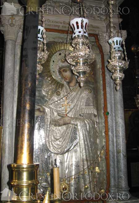 Manastirea Pantocrator - icoana Maicii Domnului Gherontissa