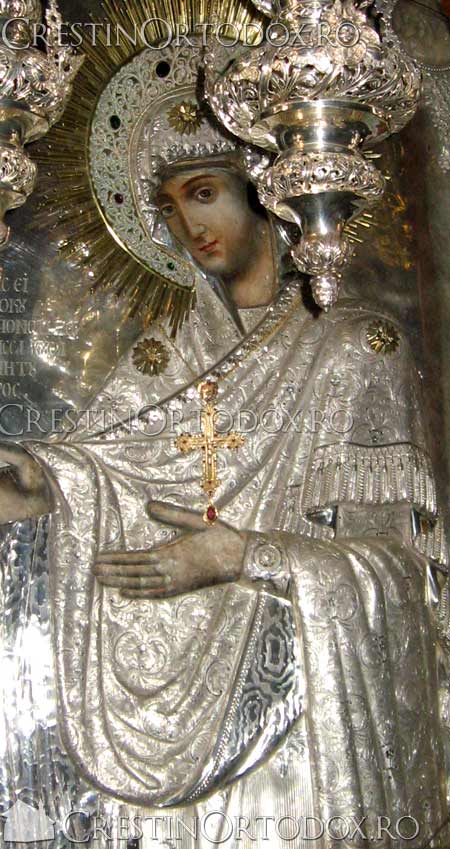 Manastirea Pantocrator - icoana Maicii Domnului Gherontissa