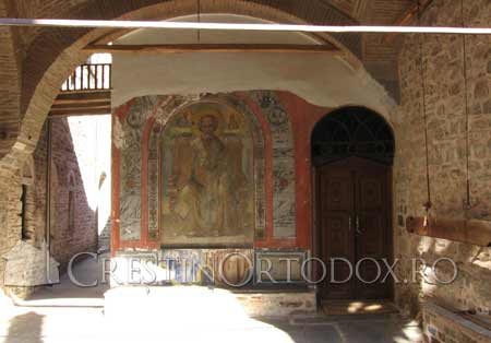 Manastirea Stavronikita - icoana Sfantului Nicolae Streidas