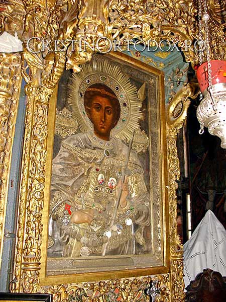 Manastirea Zografu - icoana Sfantului Gheorghe