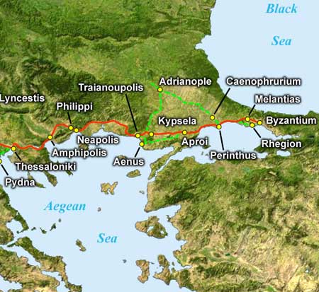 Via Egnatia - drumul antic roman