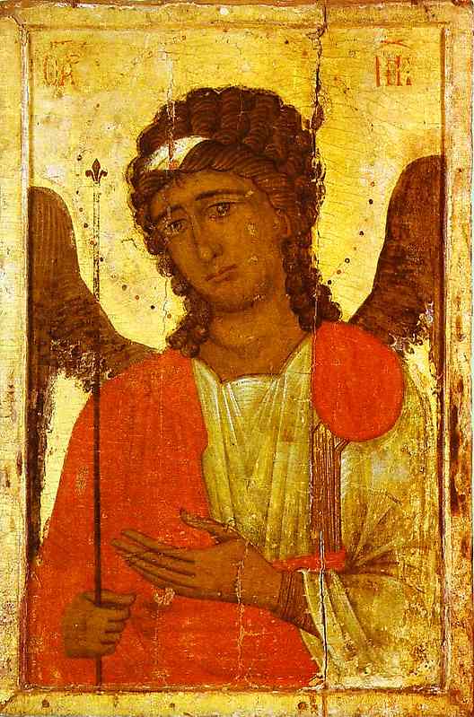 Iconografia rusa - Sfantul Arhanghel Gavriil