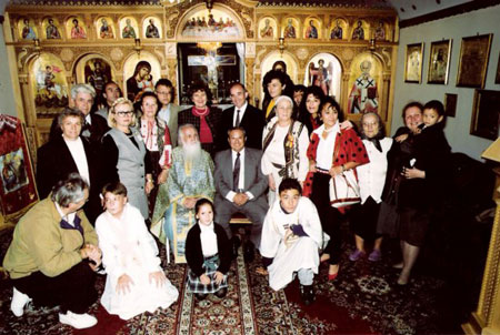 PARINTELE ARHIMANDRIT MITROFOR DR. VASILE VASILACHI IN BISERICA