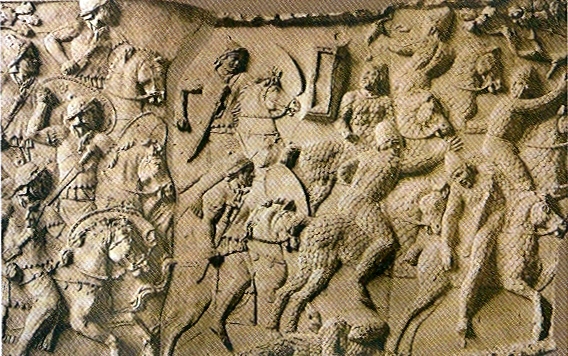 Basoreliefuri de pe Columna lui Traian - Razboaiele daco-romane