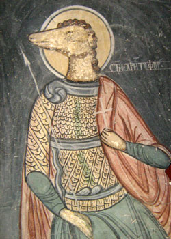 Sfantul Mucenic Hristofor - sfantul cu cap de caine