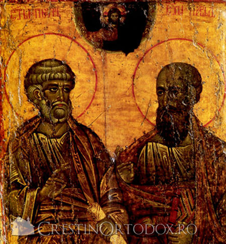 Imbratisarea Sfintilor Apostoli Petru si Pavel