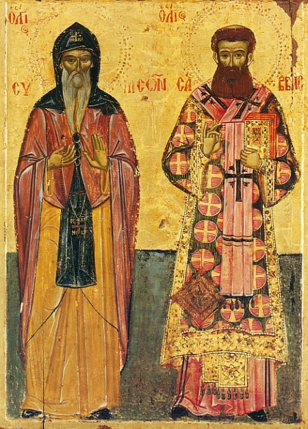 Sfantul Simeon Nemanja si Sfantul Sava Nemanja
