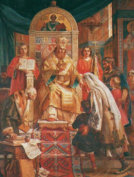 Sfantul Sava Nemanja - Arhiepiscopul Serbiei