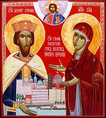 Sfantul Stefan Lazarevici - despotul Serbiei