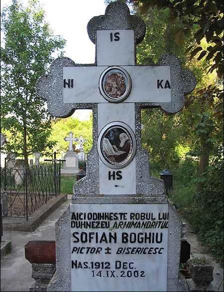 Mormantul Parintelui Sofian Boghiu - Manastirea Caldarusani