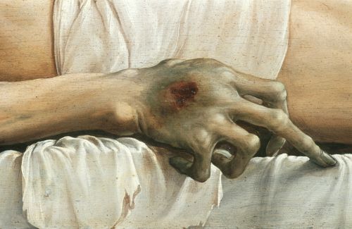 Hristos in mormant - Holbein
