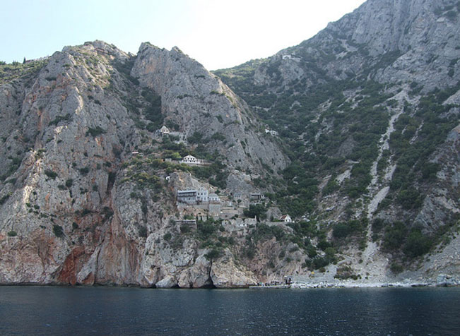 Karulia, pustia Muntelui Athos