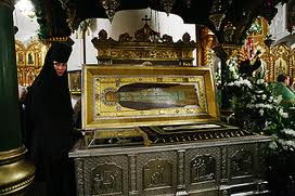 Mutarea moastelor Sfantului Serafim de Sarov