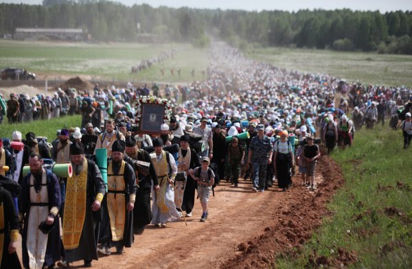 Procesiunea Velikoretsky, pasi pe calea credintei