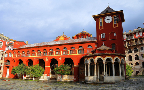 Catoliconul Manastirii Vatoped